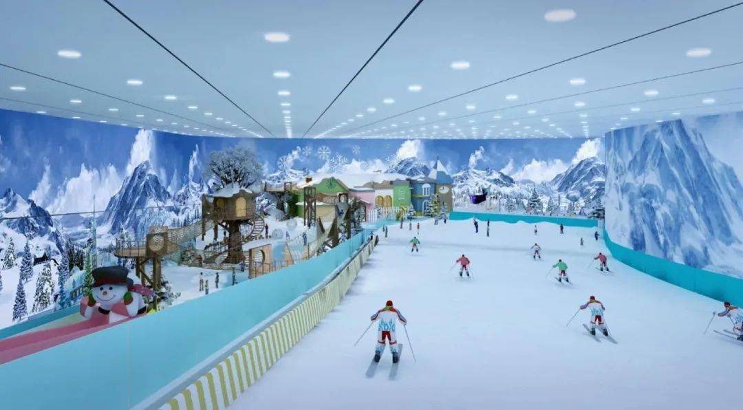 苏州中心滑雪场图片