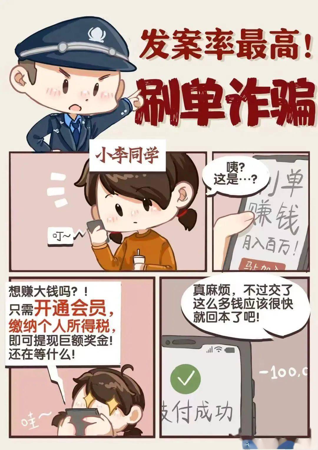 原创漫画《 画说诈骗套路升级》——电信诈骗套路多,防范锦囊请收好