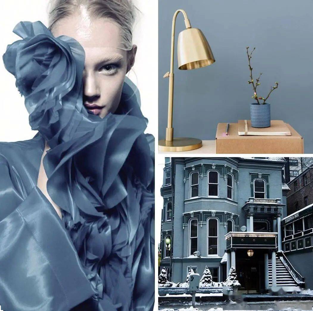 色彩轻柔灰蓝色精灵的絮语如梦般的温柔氛围