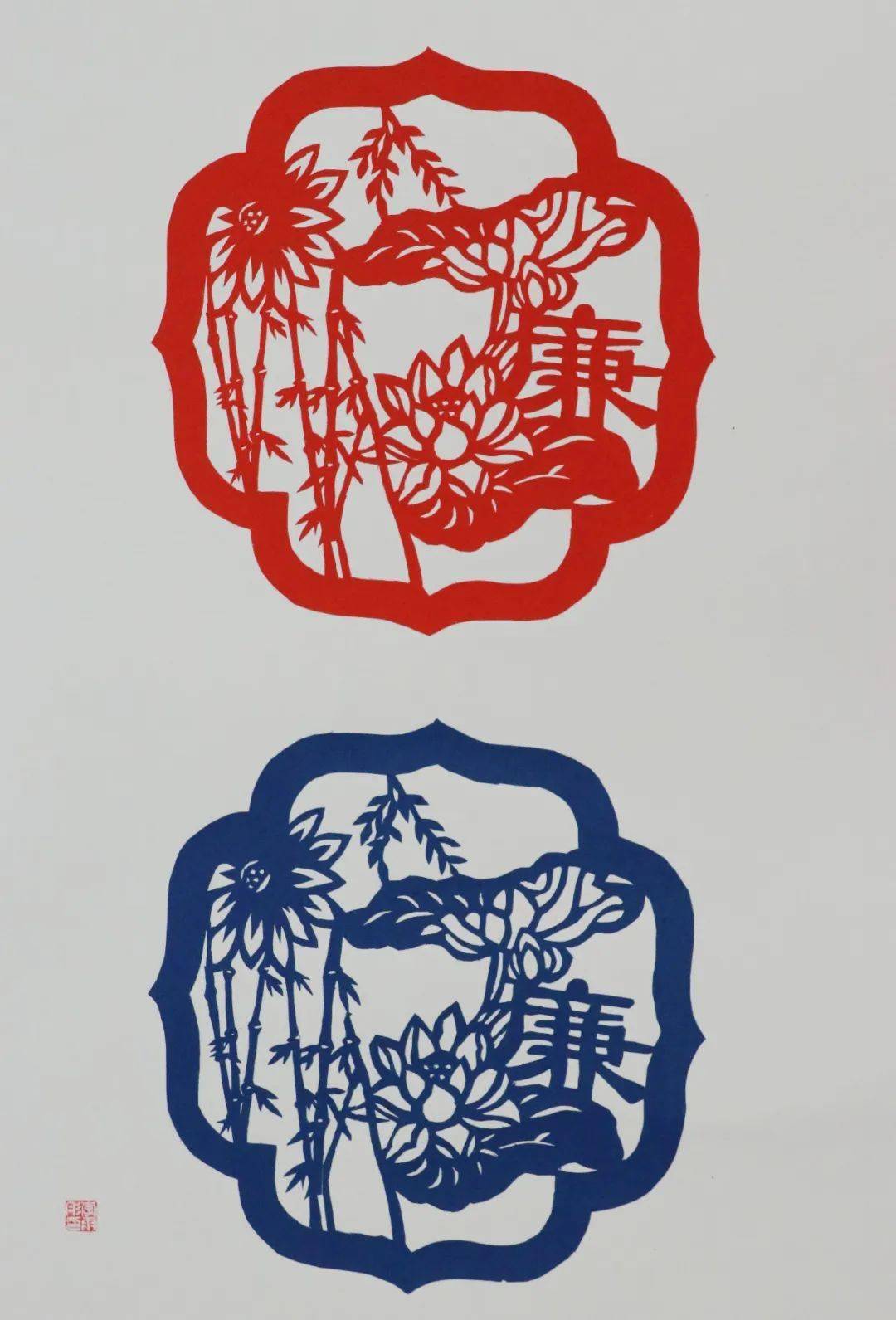 山东巧手倡廉清廉市中剪纸作品赏析