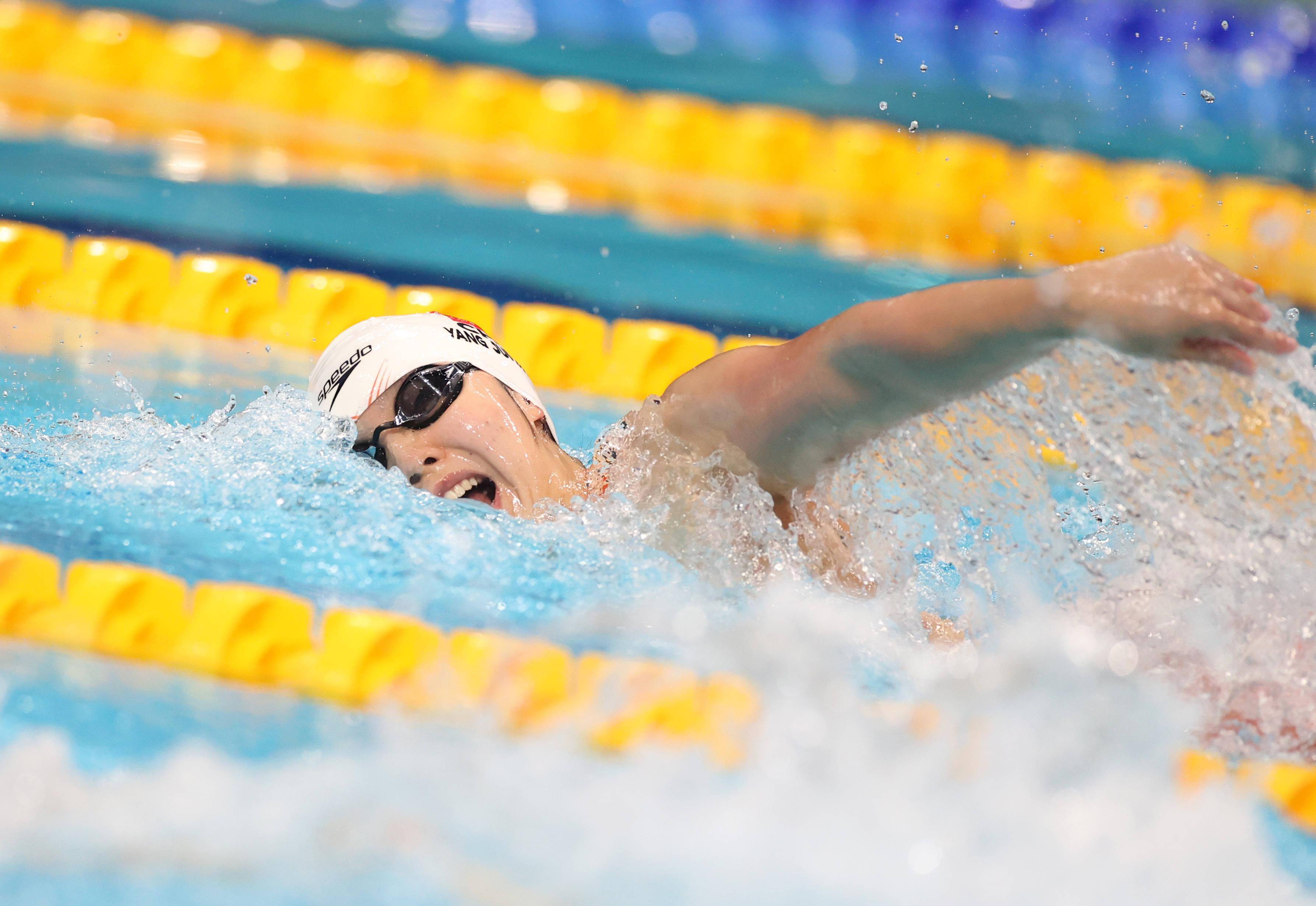 游泳——世锦赛:杨浚瑄晋级女子200米自由泳决赛_新华社_比赛_孟鼎博