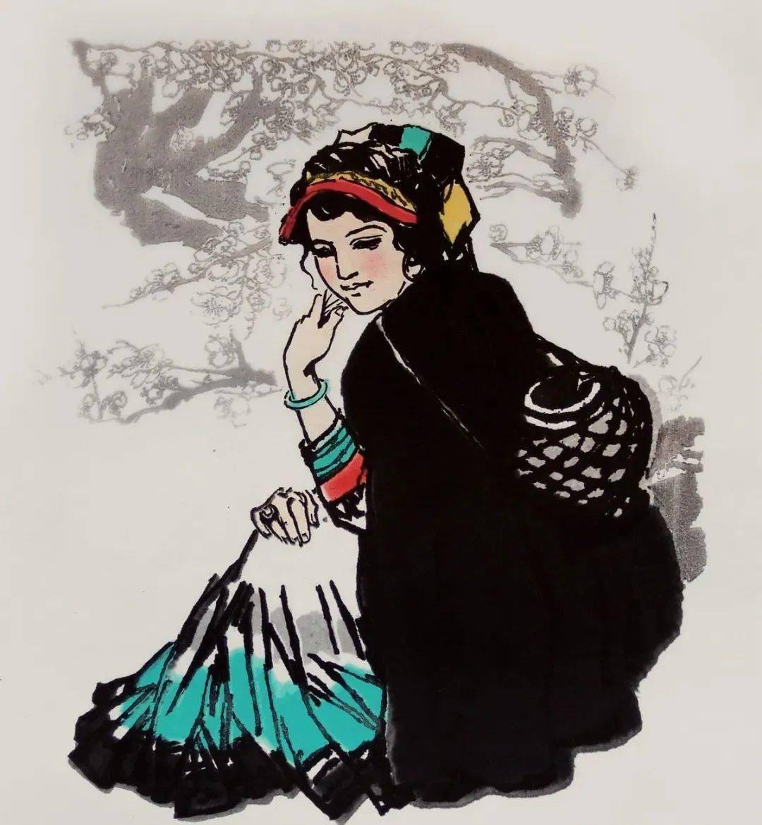 赏析巴蜀名家版画五人行之阿鸽版画作品欣赏