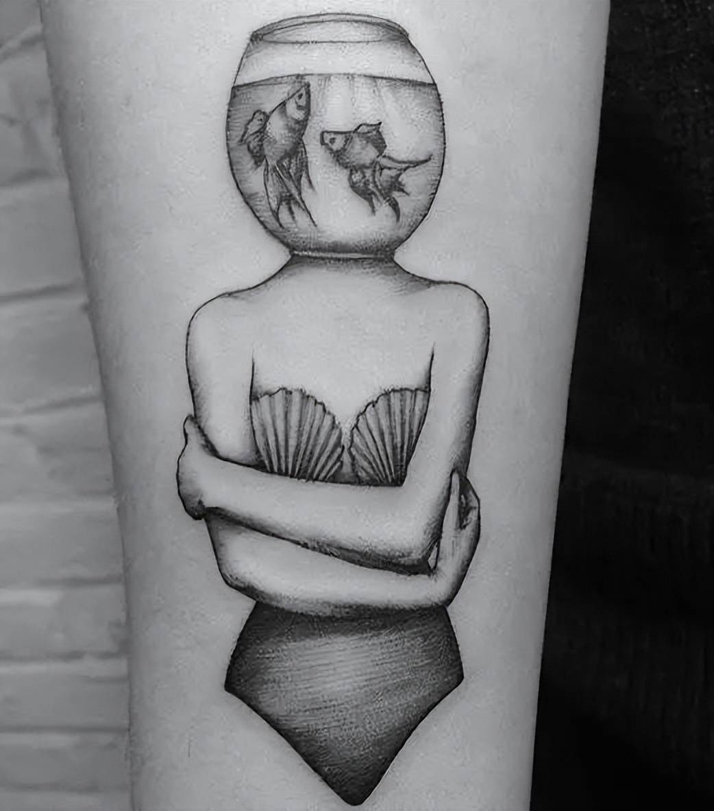 流行了很多年的blackwork纹身用实力诠释什么叫经久不衰