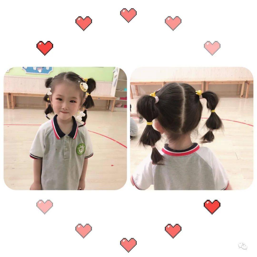 时尚的淑女辫,复古的麻花辫,可爱的丸子头,还有有趣的羊角辫,每一个