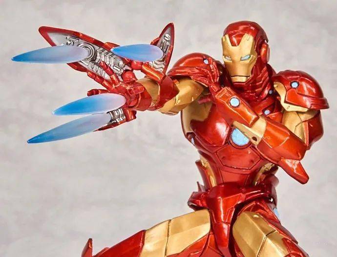 新品预定海洋堂惊奇山口系列钢铁侠尖端装甲可动手办