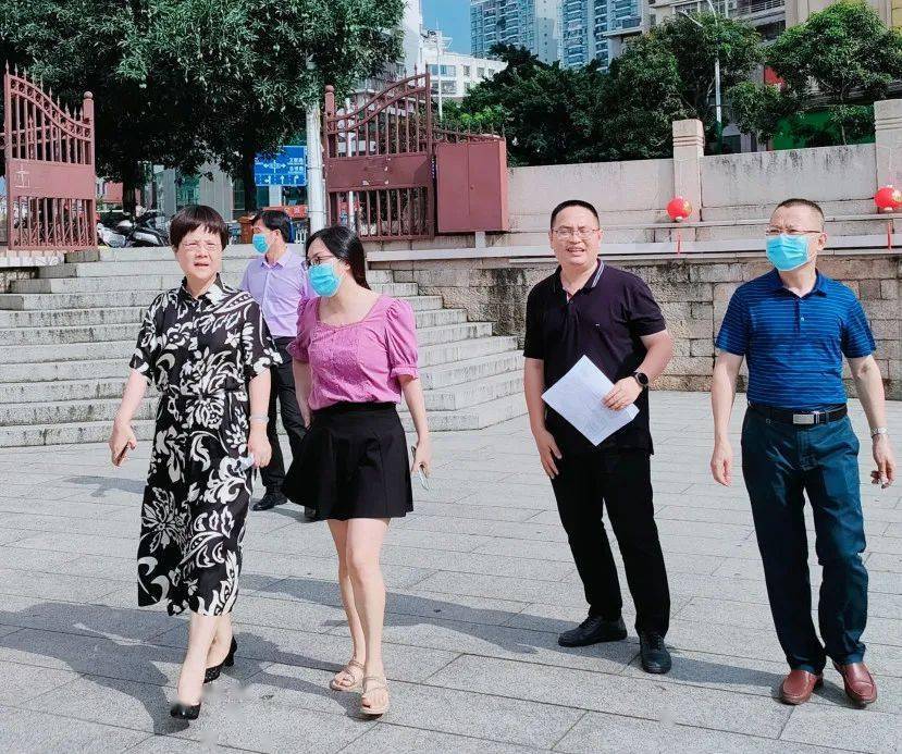 创建文明城市文旅人在行动市文旅局刘晶洁局长带队督导创城工作