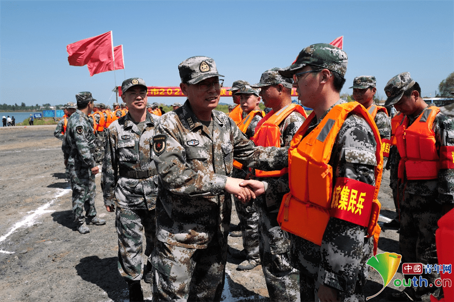 淮南军分区强化军地联合演练提升应急抢险能力