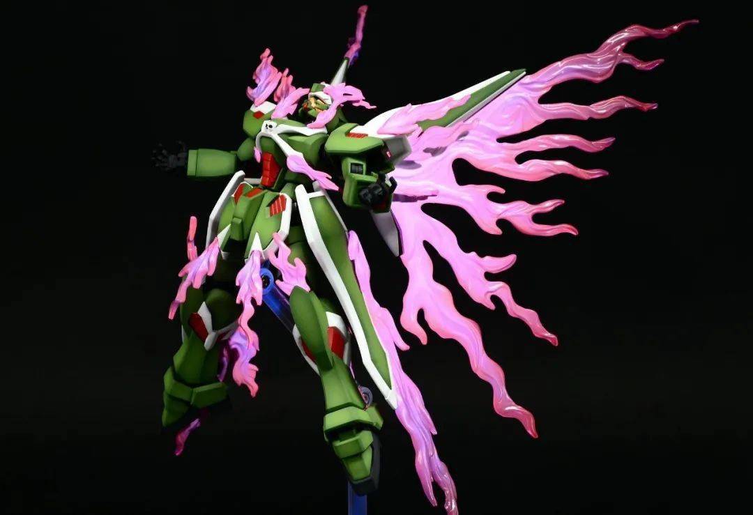 hguc幻影高达柔和阴影荧光涂装