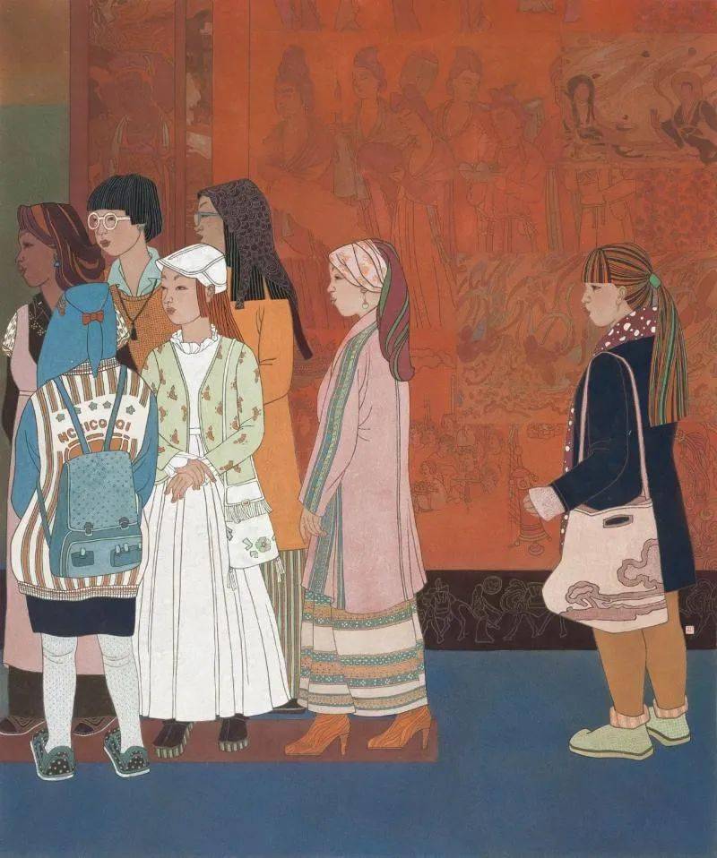 画家张玉仙的书画作品随性而创作,心性,灵性,神性融于画道.