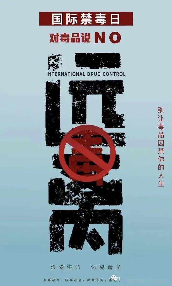 国际禁毒日大声向毒品说不