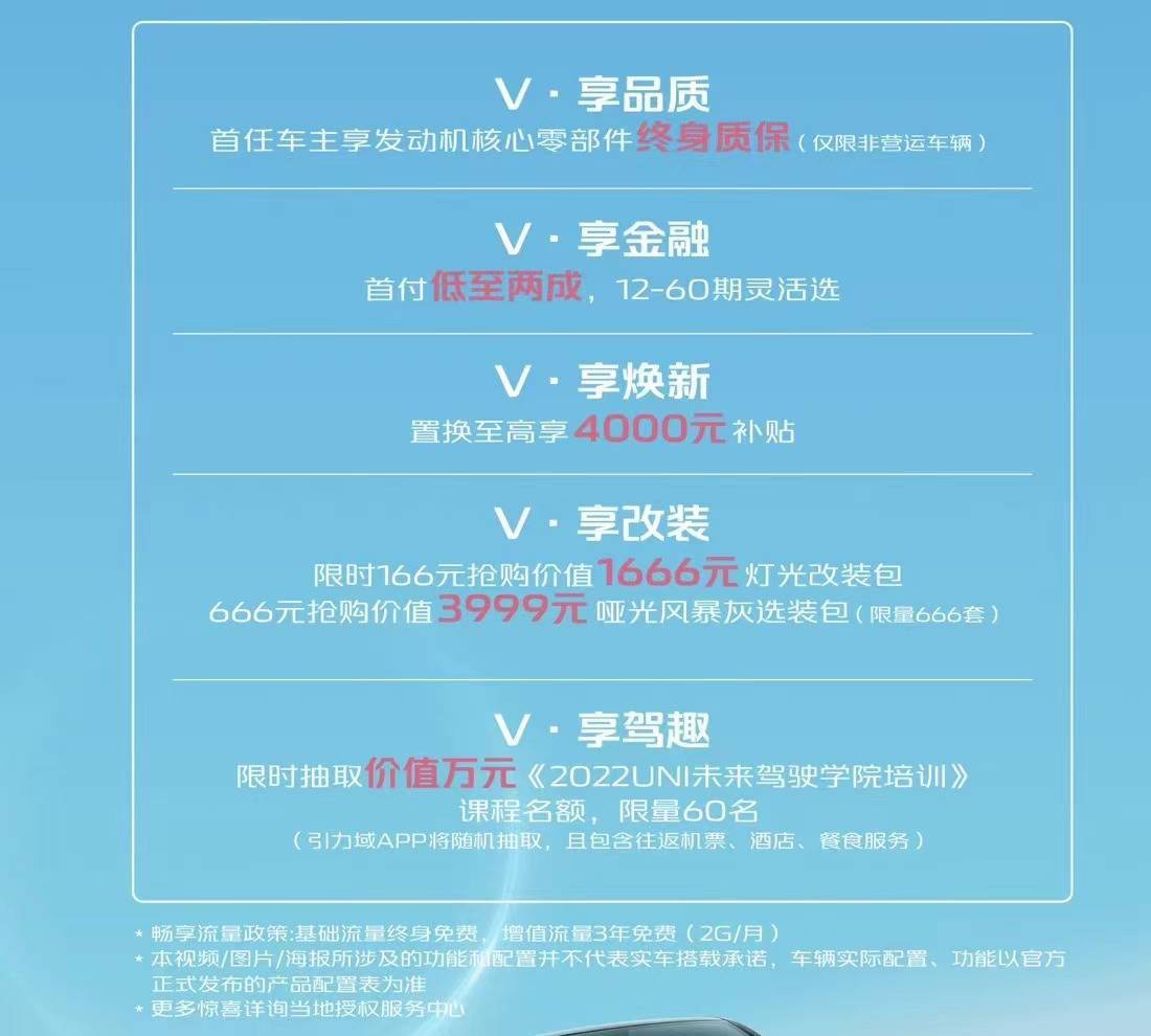 展现UNI家族新面貌,长安UNI-V 2.0T车型12.99万起正式上市_搜狐汽车_搜狐网
