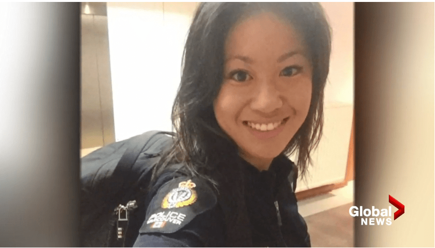 加拿大华裔美女警官绝望自杀!被上司胁迫长期保持亲密关系!