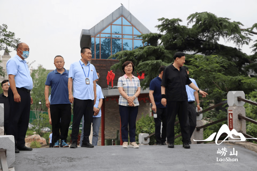 崂山区委副书记区文旅委主任王春到崂山风景区督导检查防汛和安全管理