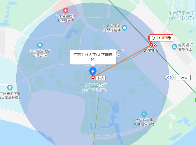 广东高校前列,可能学生从校内走到校门口都要花十几分钟华南理工大学