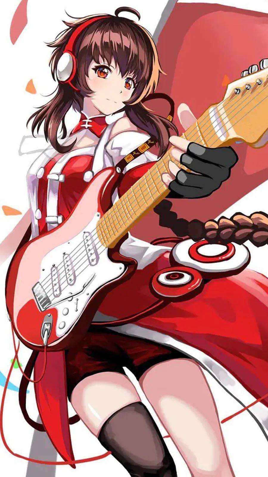 乐正绫壁纸赏析乐正司百曲绫动万年红