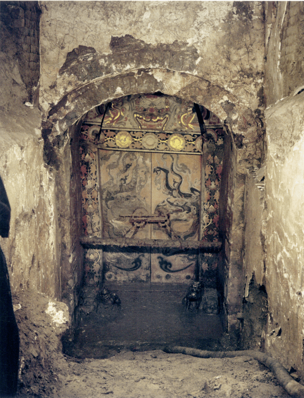 娄睿墓天井墓室