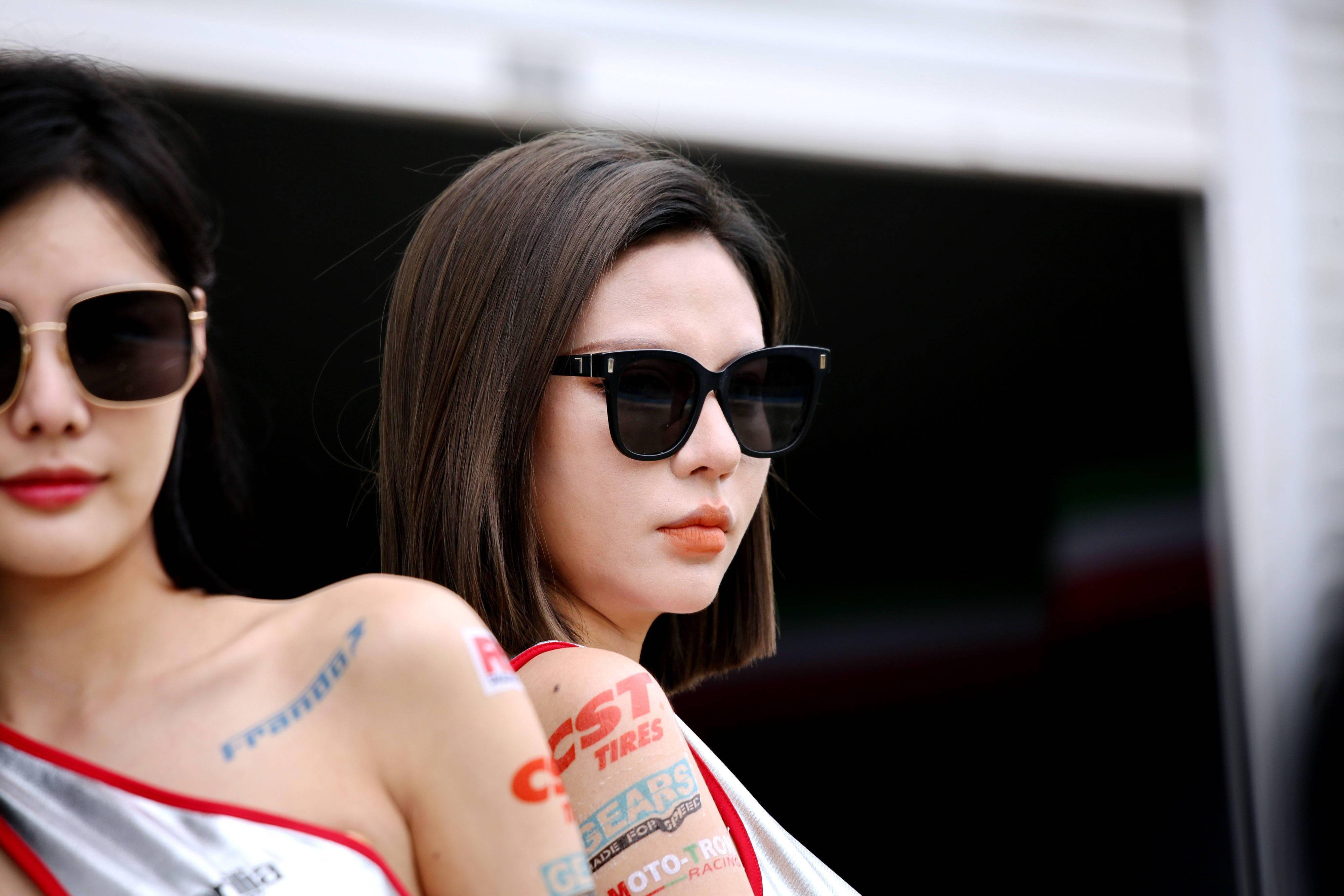 2022apriliagpr250r统一赛贵阳站赛车女郎