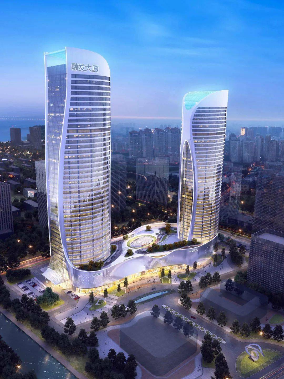 走在前 开新局|202米!西海岸新区在建"第一高"冲出"正负零"