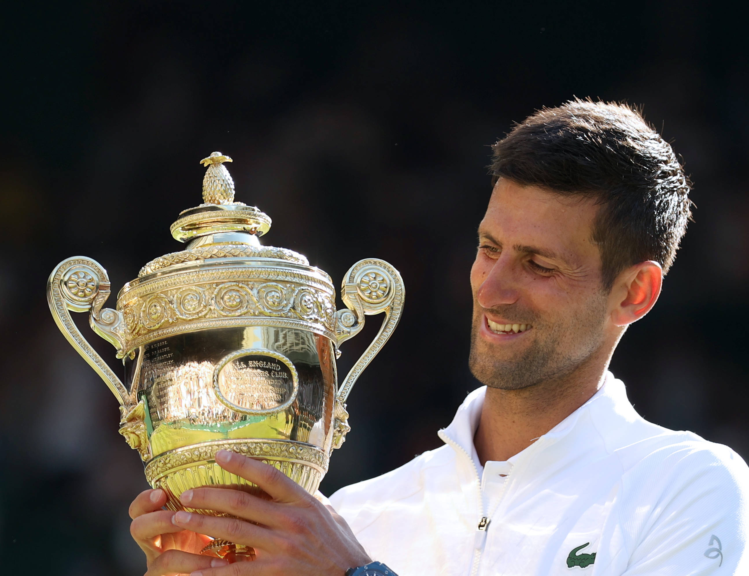 温网:焦科维奇获得男单冠军_德约科维奇夺大满贯第21冠_新华社_奖 