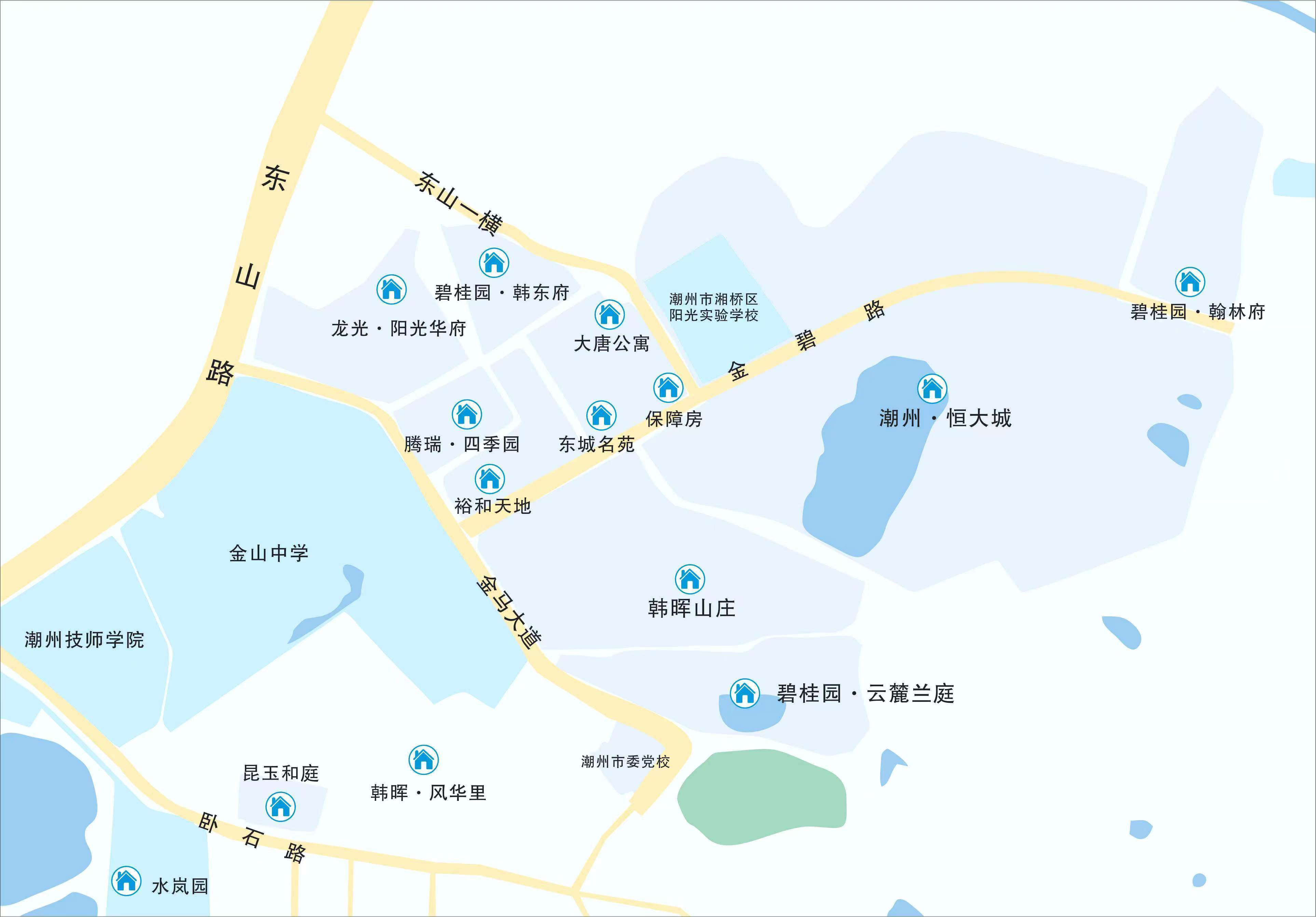 韩东社区来啦潮州湘桥东山社区将拆分