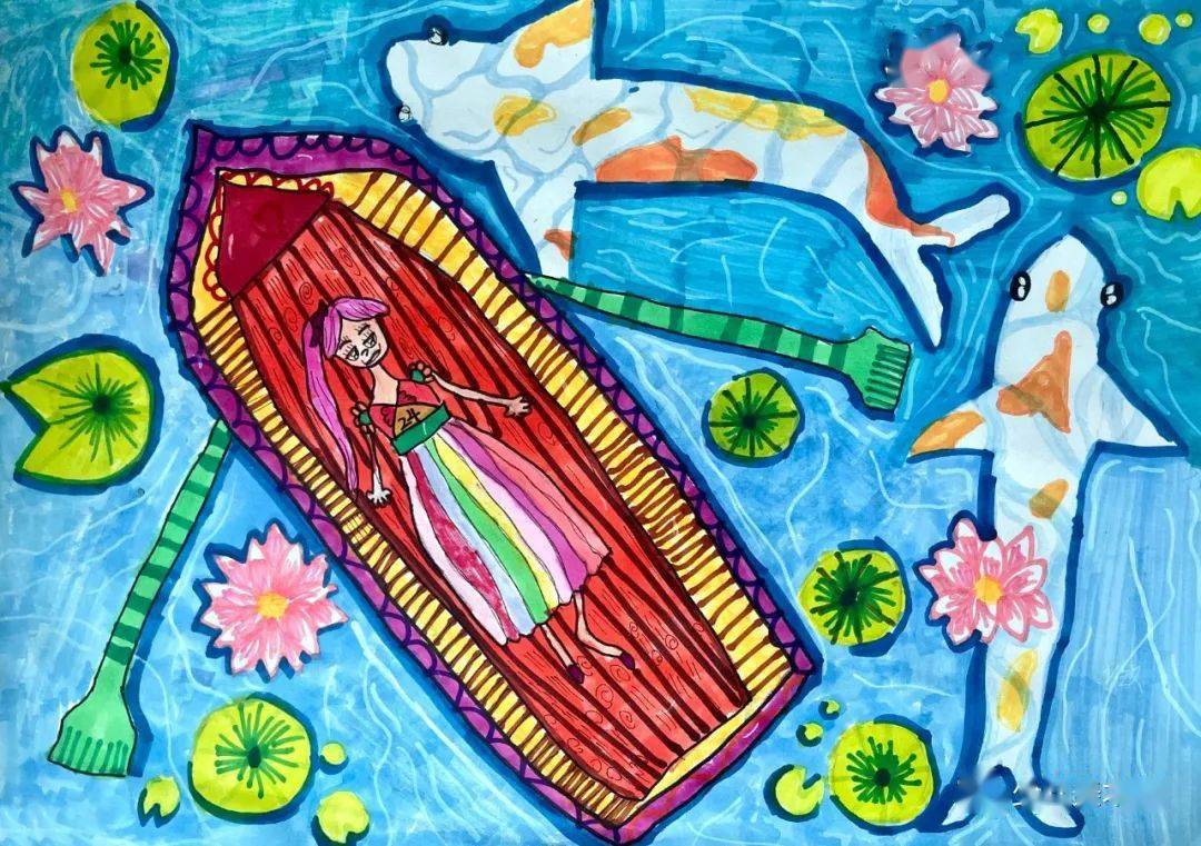 获奖作品展2022儿童创意绘画大赛获奖作品展太有才了