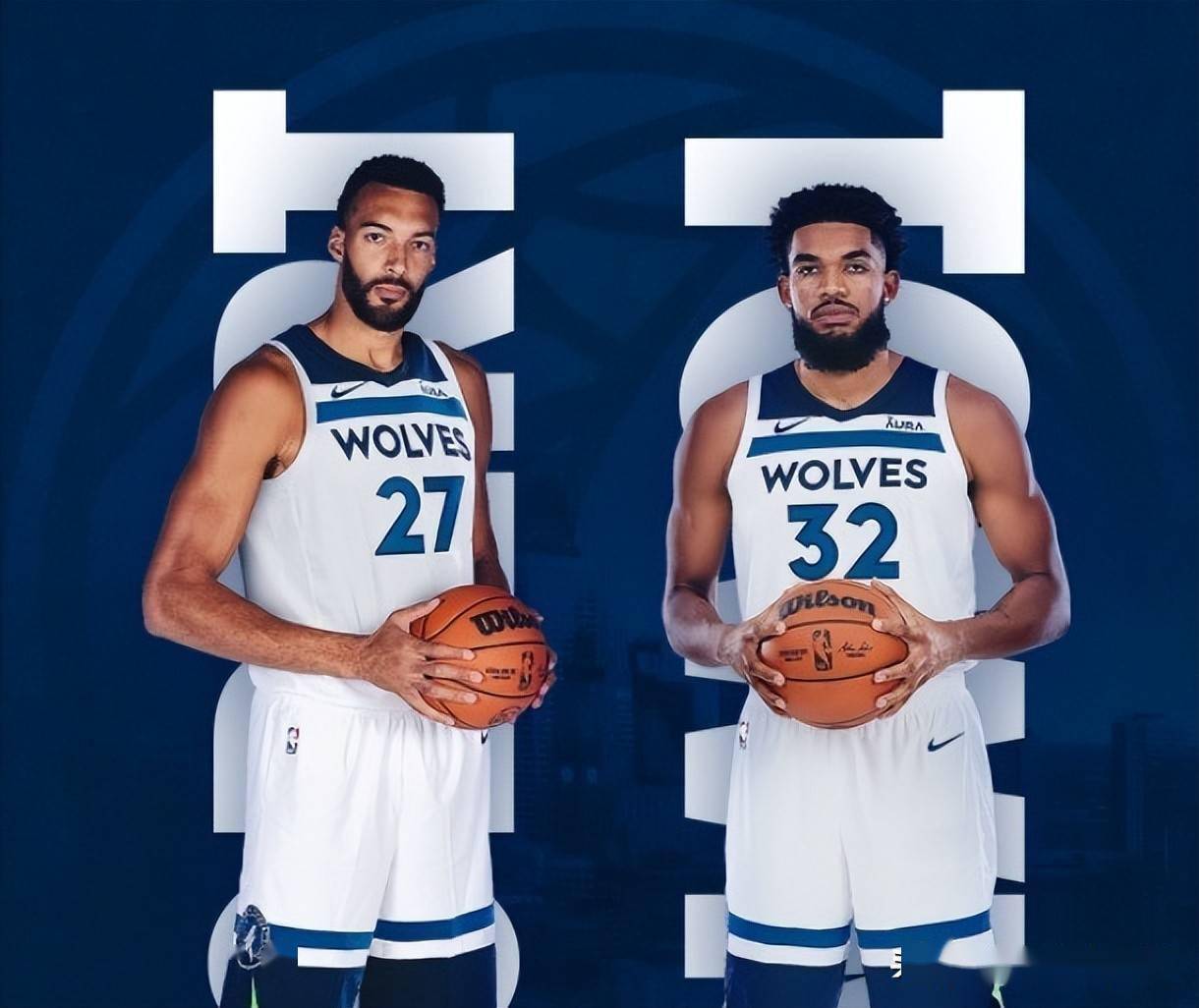 森林狼起飞状元华子剃脏辫留平头训练积极戈贝尔唐斯三巨头