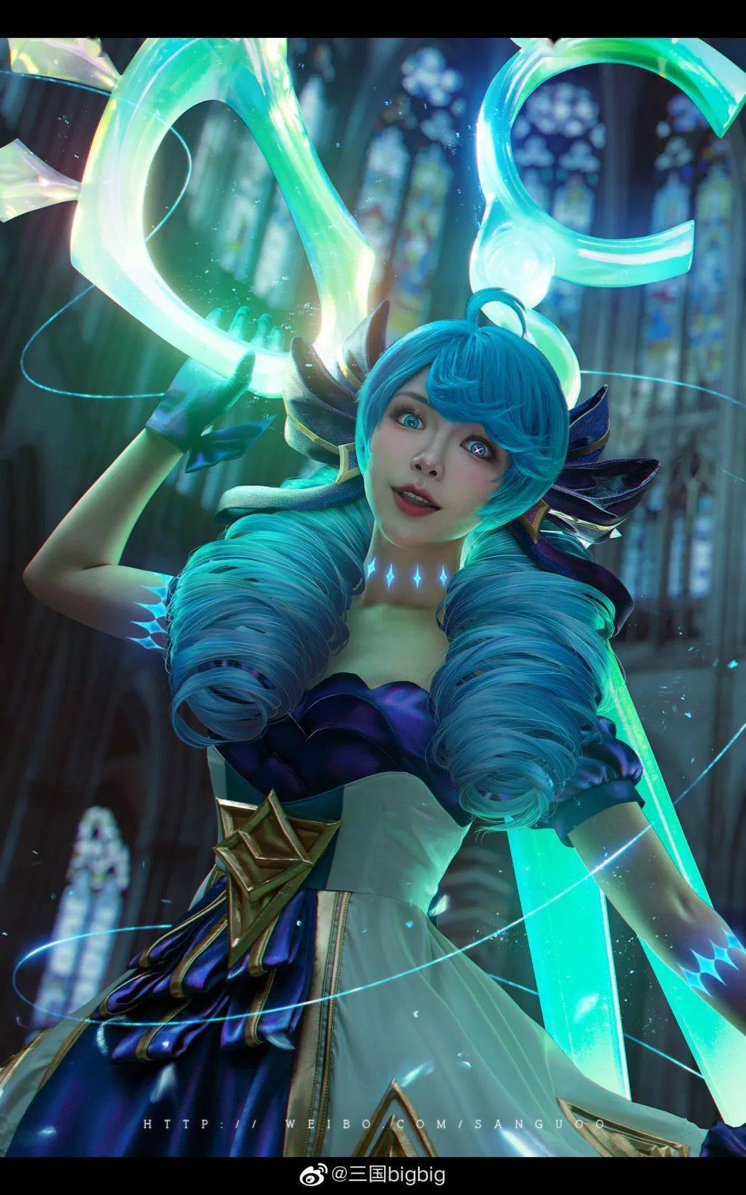 cosplay丨《英雄联盟》格温_图片_网络_问题