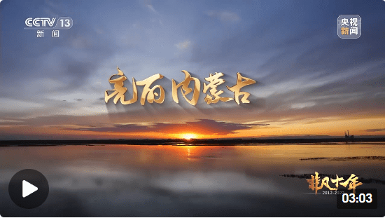 奋进新征程 建功新时代·非凡十年丨亮丽内蒙古 构筑北疆万里绿色长城_建设_曾田_闵捷