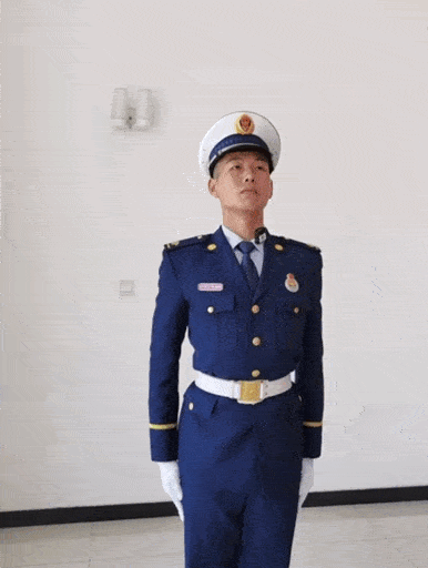 超燃北京消防举行第三届火焰蓝队列会操总决赛