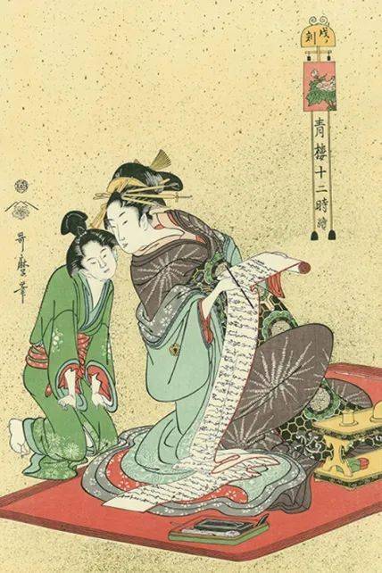 江户时尚杂志一秒带你穿越十九世纪的江户时空日本浮世绘大师