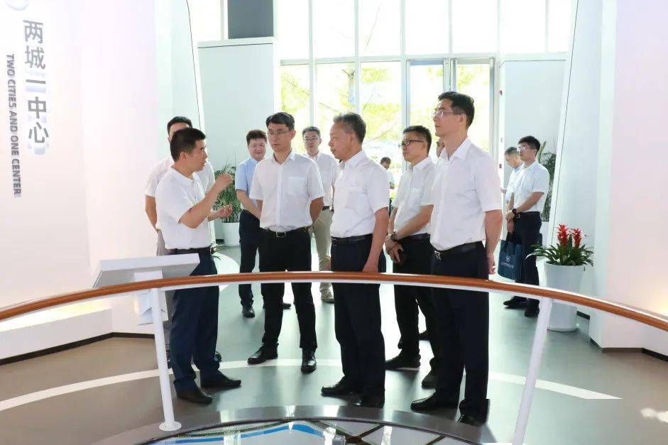 国管局节能司副司长洪波一行调研萧山科技城