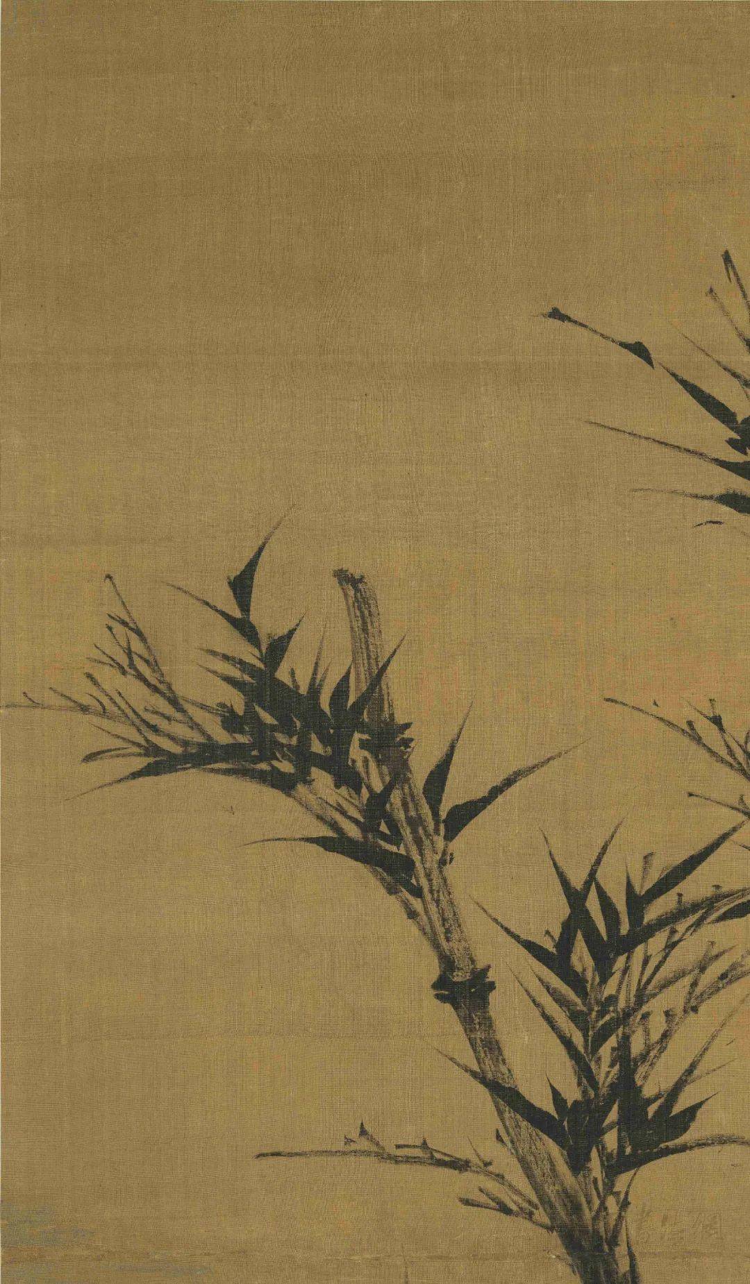 赏画李坡风竹图