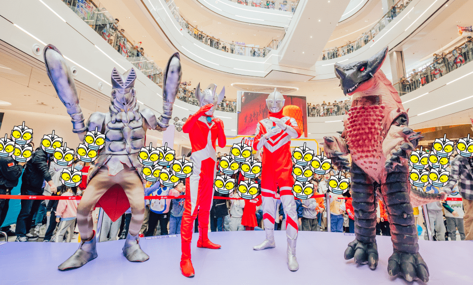 8米巨型奥特曼空降晋江奥特曼舞台剧见面会这个遛娃新地标来晚会挤爆