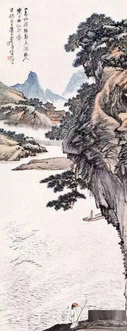 鄭午昌 山圖 ZHENG WUCHANG 鄭午昌| LANDSCAPE OF FOUR SEASONS 四時山水