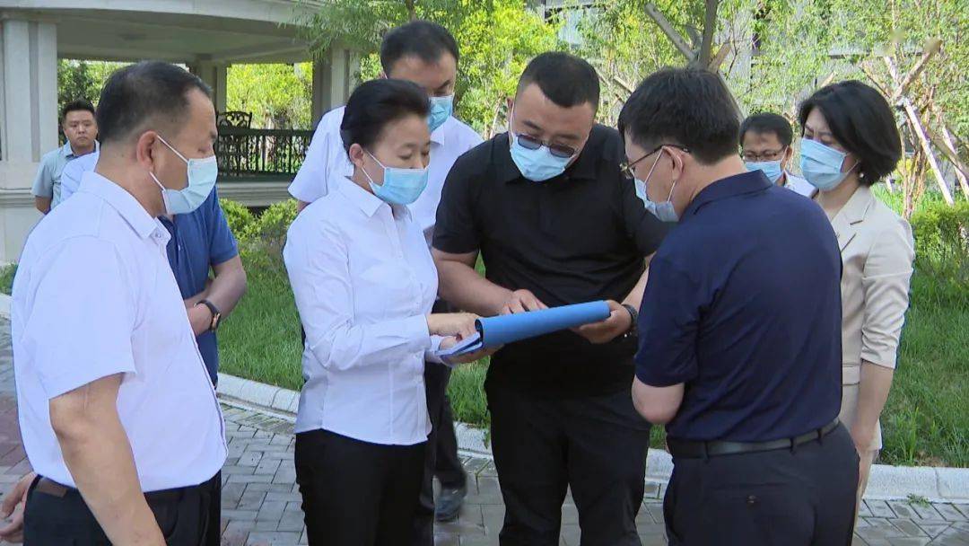 董文琴到乌翠区调研检查工作