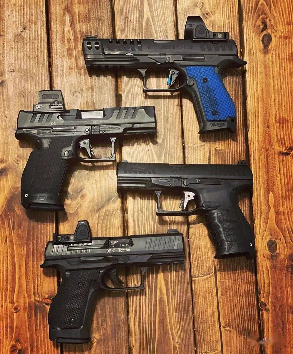 瓦尔特手枪图集严谨认真的德国人枪械美学上也一直挺厉害