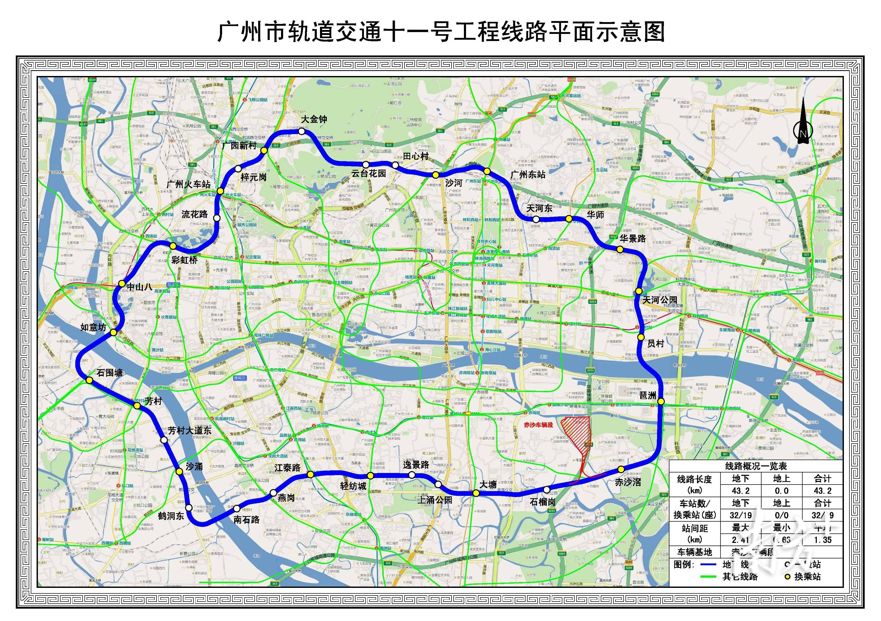 广州环线地铁图片