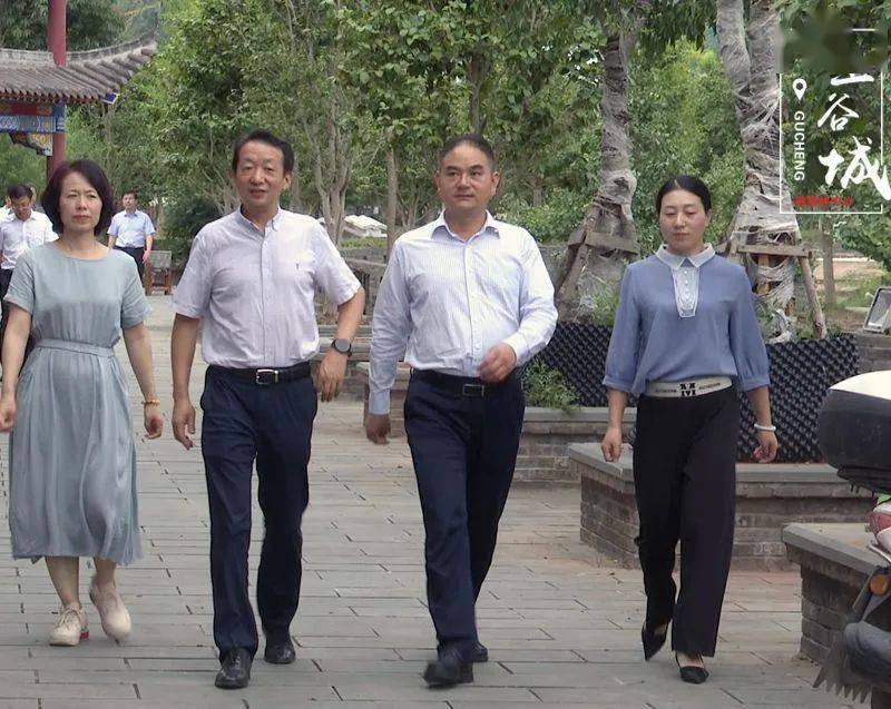 谷城县委书记黄克立,县委副书记,政法委书记许杰锋,县人大常委会副