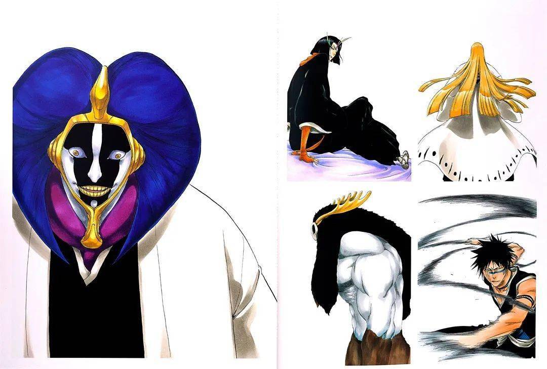 画集收录死神jet限定版画集里面一幕幕的图画看的真是让人热泪盈眶