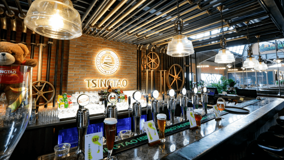 全球首创青岛啤酒时光海岸精酿啤酒花园给你沉浸式啤酒消费生活体验