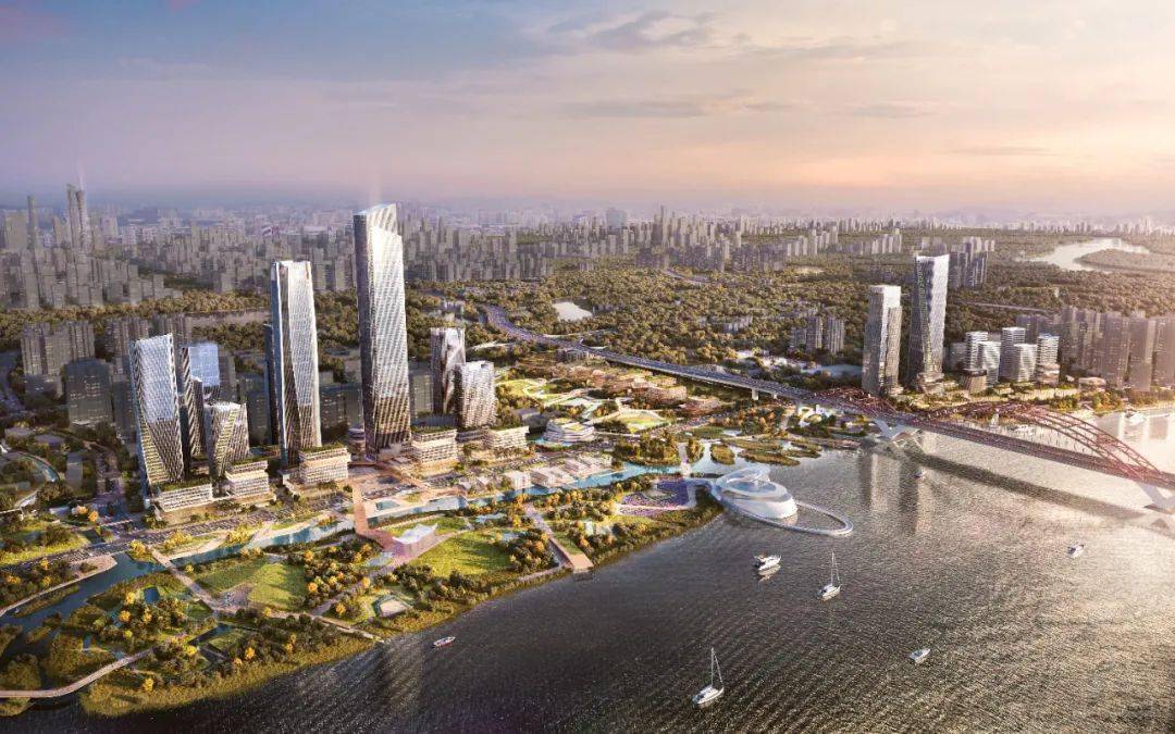 gensler像素城市海珠创新湾沥滘核心区城市设计