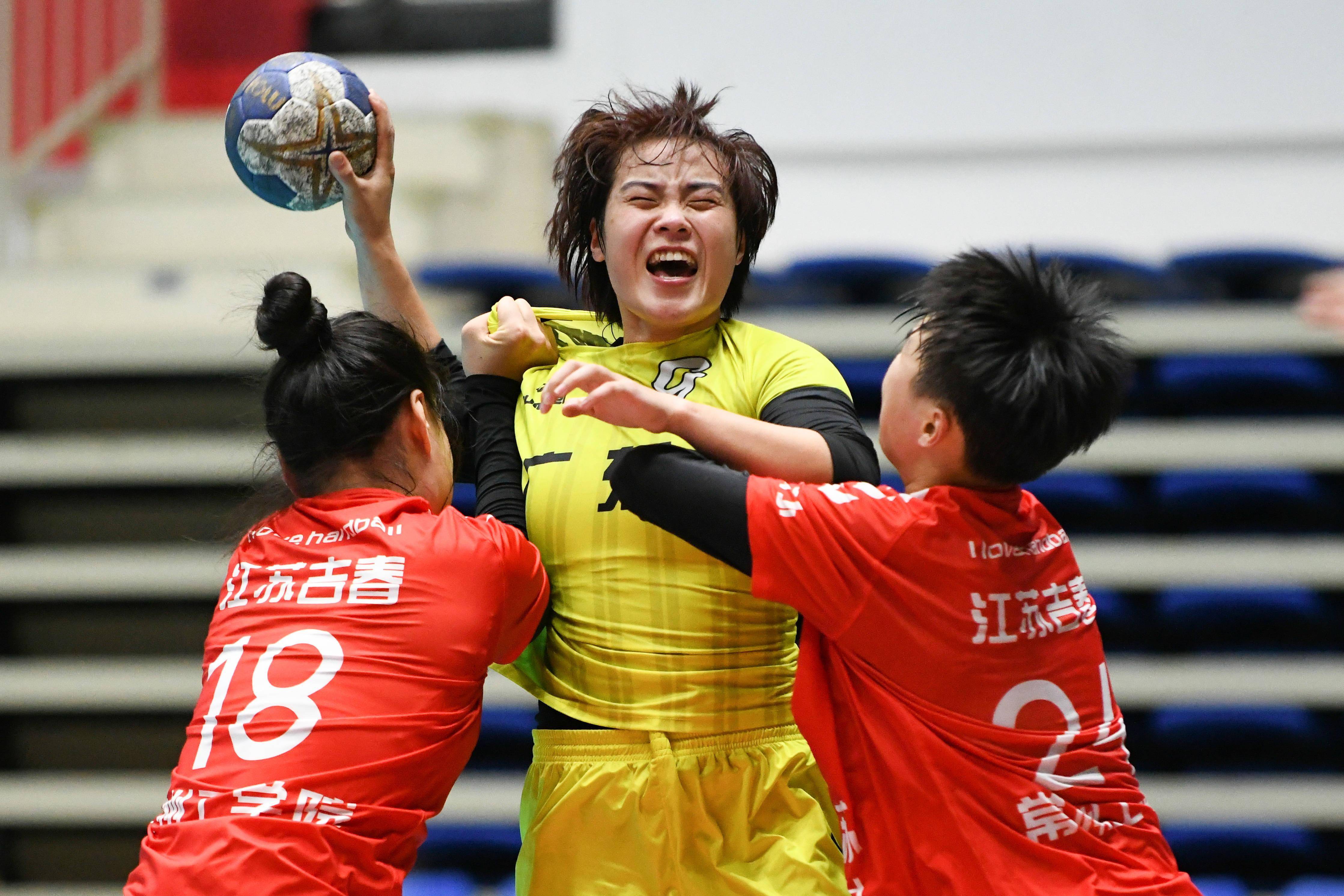 手球全国女子冠军杯江苏胜广东