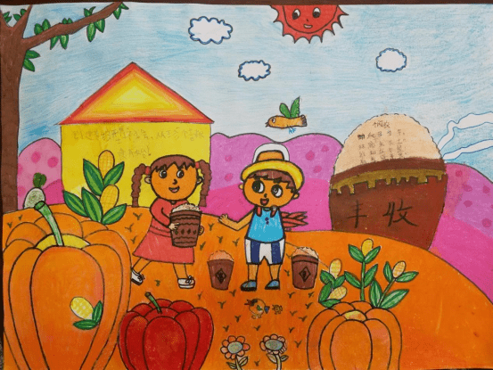 【践行文明】"浪费可耻 节约光荣"主题公益绘画作品展示(二)_西山小学