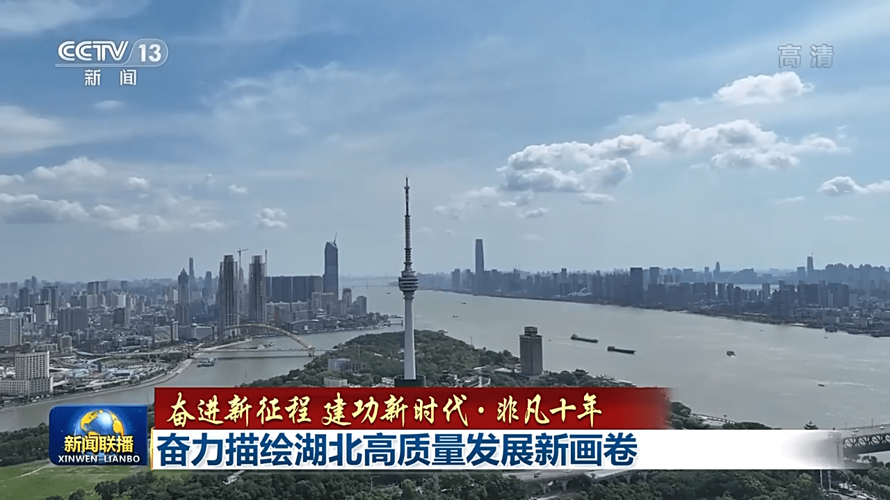 奋进新征程 建功新时代·非凡十年丨奋力描绘湖北高质量发展新画卷_长江_绿色_保护