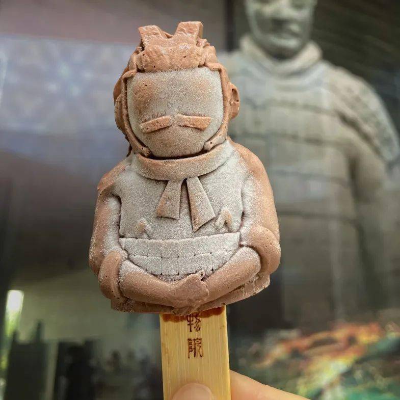 盛夏必备观音兜马头墙萌哒哒兵马俑这一波奉贤出品文创雪糕美绝了