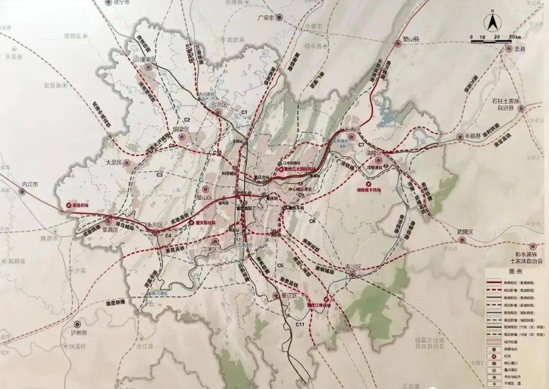 投资662亿重庆中心城区至綦江等4条市域郊铁路最新进展来了