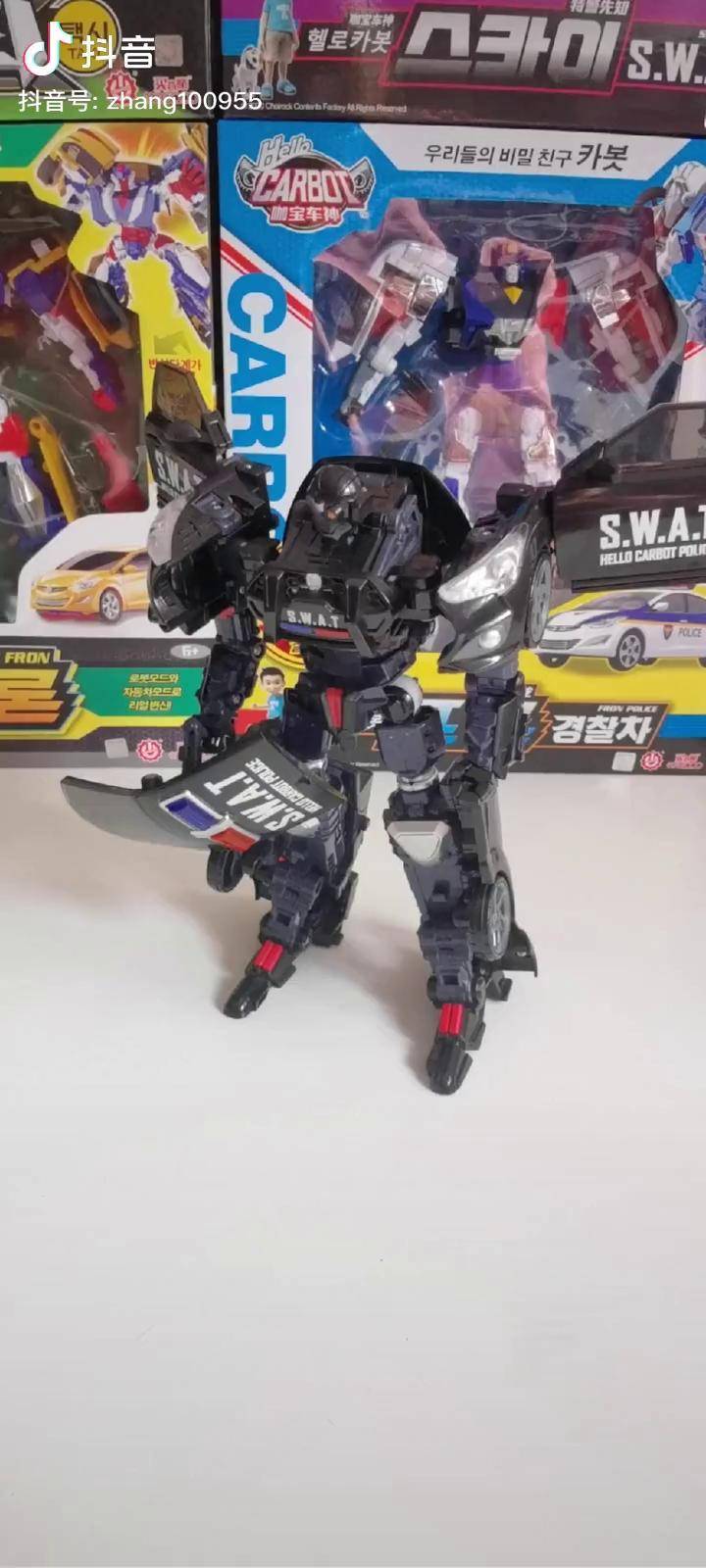 玩具动漫变形金刚 特警先知变身车神_特警_先知_车神