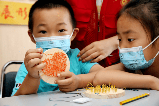 江苏连云港 小学生体验 七夕 传统民俗 华南 巧手 连岛街道 江苏连云港 小学生体验 七夕 传统民俗 华南 巧手 连岛街道