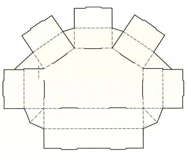 纸盒组装方法图解图片