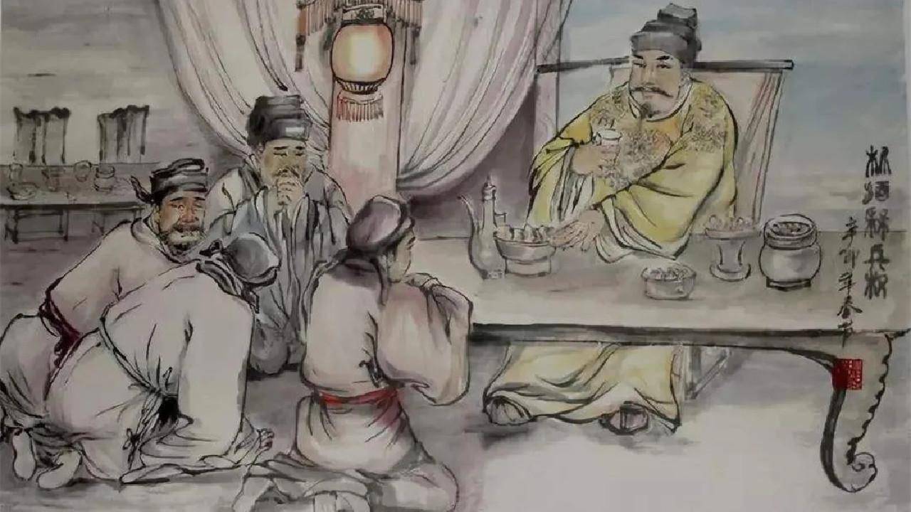 为何说"杯酒释兵权",是北宋灭亡的祸根?_赵匡胤_北宋王朝_大将
